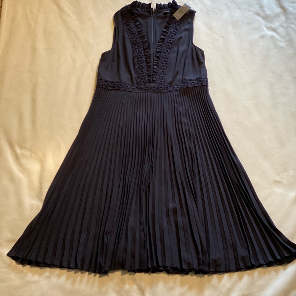 NWT Ann Taylor Navy Dress